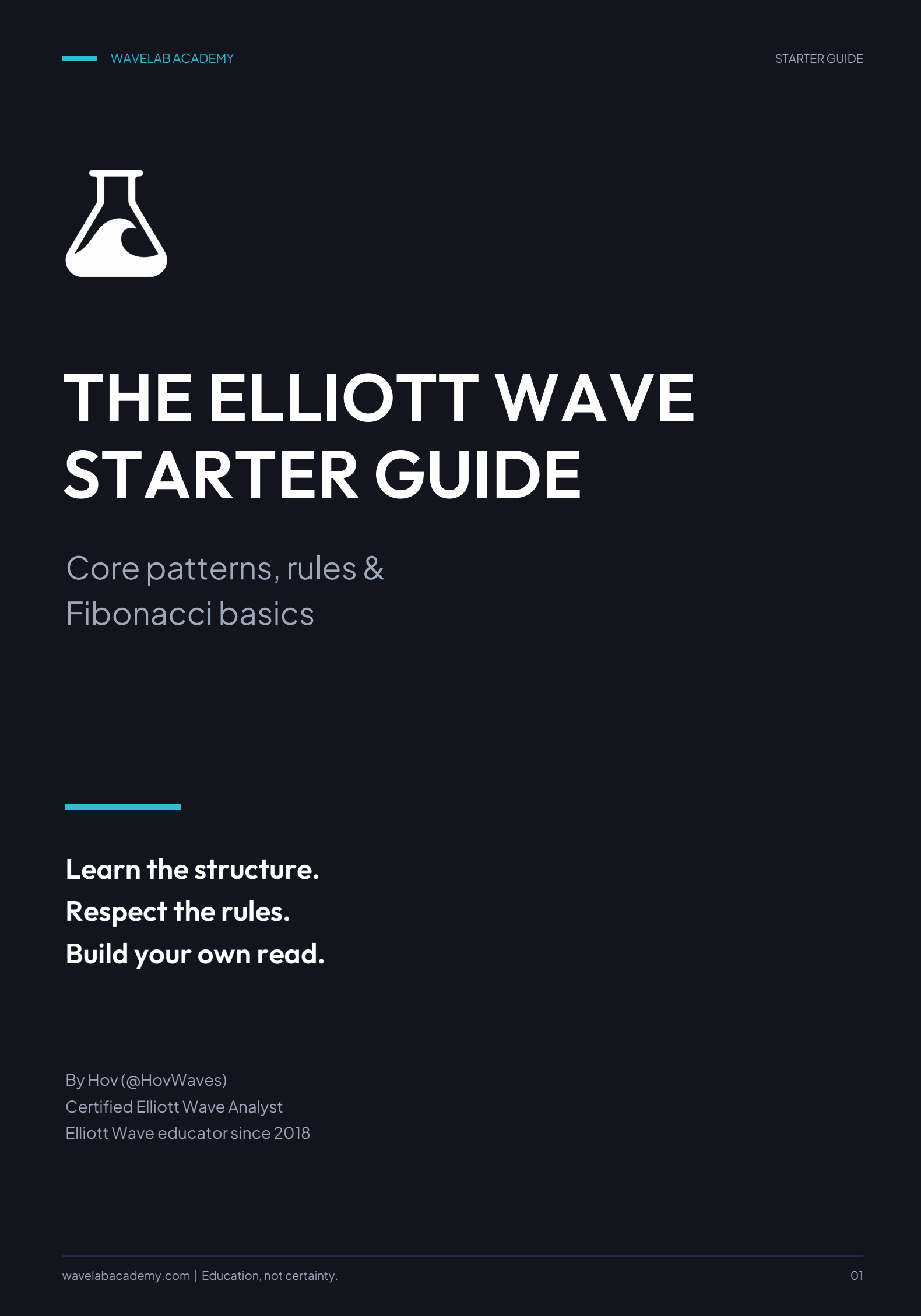 Free Elliott Wave Starter Guide cover